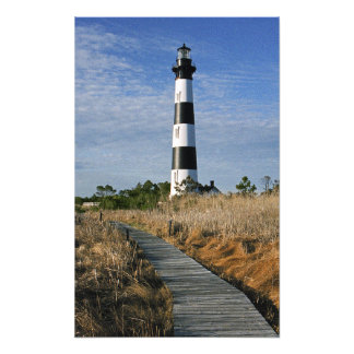 The Path to Bodie Island Lighthouse Foto Afdruk