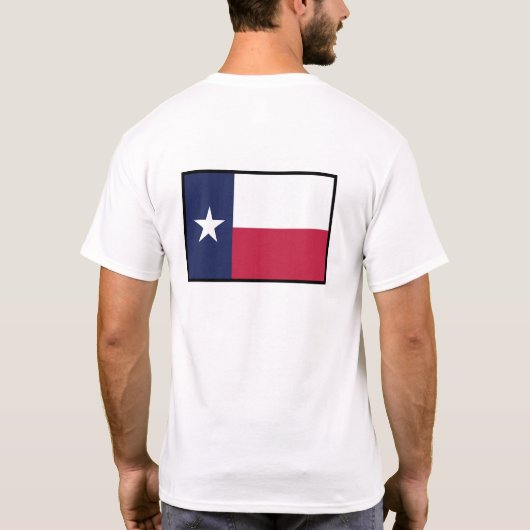 The Patriot Country "I Stand With Texas" T-Shirt (Achterkant)
