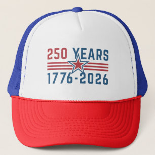 The Patriot Land 250 Jaar Trucker Hoed Pet