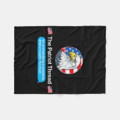 The Patriot Thread Living A Completely Different R Fleece Deken (Voorkant (Horizontaal))