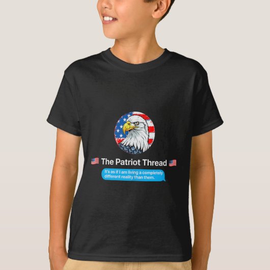 The Patriot Thread Living A Completely Different R T-shirt (Voorkant)
