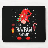 The Pawpaw Gnome Matching Family Christmas Gnome P Muismat (Voorkant)