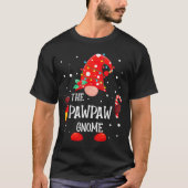 The Pawpaw Gnome Matching Family Christmas Gnome P T-shirt (Voorkant)