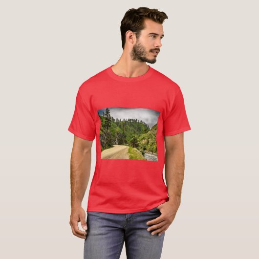 The Payette River Scenic Byway Oversized T-shirt (Voorkant volledig)
