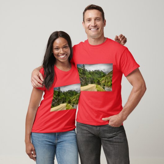 The Payette River Scenic Byway Oversized T-shirt (Unisex)