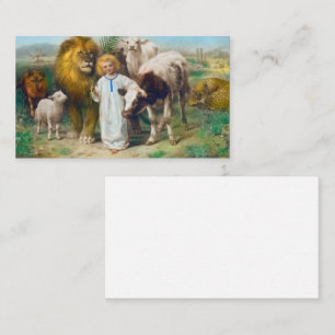 The Peace, 1896, door William Strutt Visitekaartje