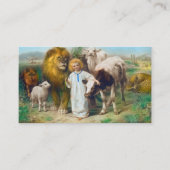 The Peace, 1896, door William Strutt Visitekaartje (Voorkant)