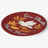 The Peace Collection Paper Plate Papieren Bordje (Gekanteld)