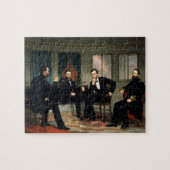 "The Peacemakers" - Abe Lincoln Puzzle Legpuzzel (Horizontaal)