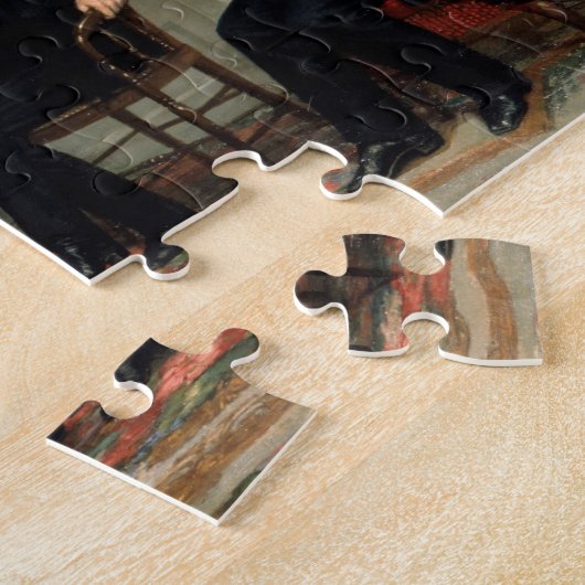 "The Peacemakers" - Abe Lincoln Puzzle Legpuzzel (Zijkant)