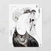 The Peacock Skirt by Aubrey Beardsley Briefkaart (Voorkant / Achterkant)
