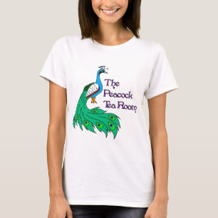 The Peacock Tea Room Logo Damas T shirt
