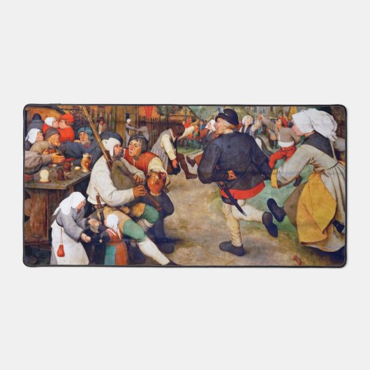 The Peasant Dance, Pieter Bruegel Bureaumat (Voorkant)