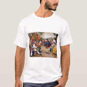The Peasant Dance, Pieter Bruegel T-shirt (Voorkant)