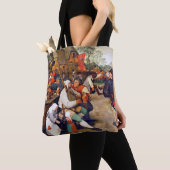 The Peasant Dance, Pieter Bruegel Tote Bag (Dichtbij)