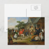 The Peasants' Dance, 1678 Briefkaart (Voorkant / Achterkant)