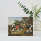 The Peasants' Dance, 1678 Briefkaart (Staand voorkant)