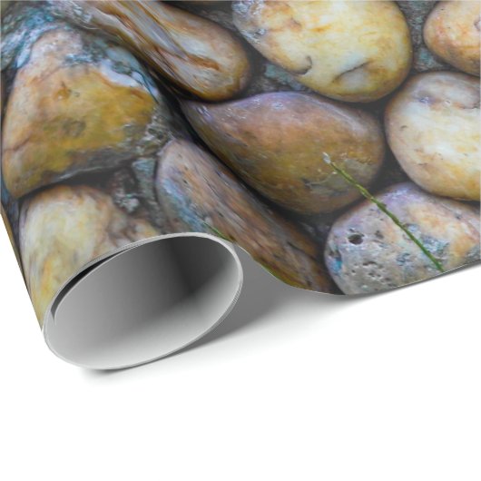 The pebble stone floors, background texturesabstra cadeaupapier (Rol Hoek)