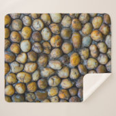 The pebble stone floors, background texturesabstra sherpa deken (Voorkant (horizontaal))