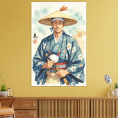 The Pechin Canvas Afdruk (Insitu (Woonkamer))