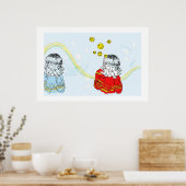 The Peek-A-Boo Brothers Poster (Keuken)