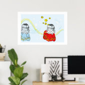 The Peek-A-Boo Brothers Poster (Thuiskantoor)