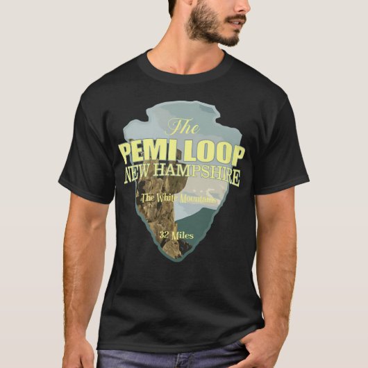 The Pemi Loop Trail (Arrowhead) T-shirt (Voorkant)