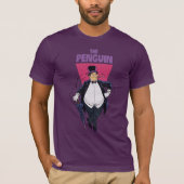 The Penguin - Distressed Graphic T-shirt (Voorkant)