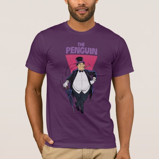 The Penguin - Distressed Graphic T-shirt (Voorkant)