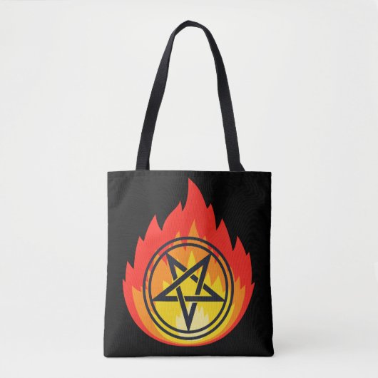 The Pentagram Tote Bag (Voorkant)