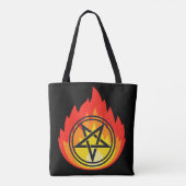 The Pentagram Tote Bag (Achterkant)