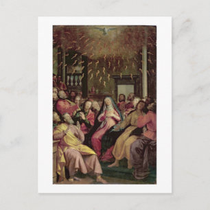 The Pentecost, c.1598 (olie op het paneel) Briefkaart