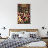 The Pentecost, c.1598 (olie op het paneel) Canvas Afdruk (Insitu (Slaapkamer))