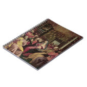 The Pentecost, c.1598 (olie op het paneel) Notitieboek (Linkerzijde)