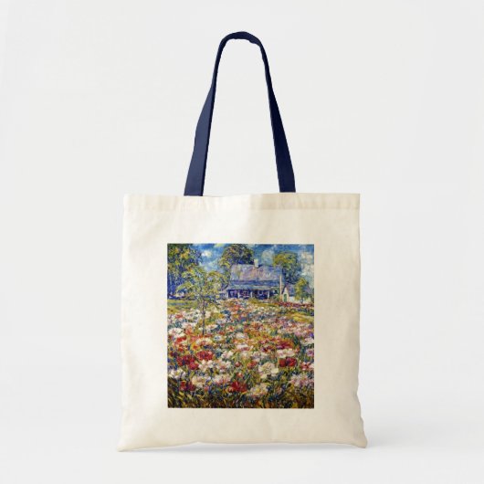"The Peony Garden" Tote Bag (Voorkant)