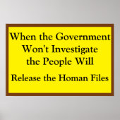 The People Will Investigate Poster (Voorkant)