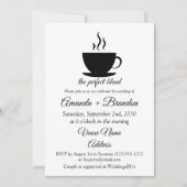 The Perfect Blend Coffee Wedding Kaart (Voorkant)