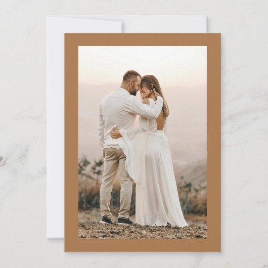 The Perfect Blend Photo Wedding Couples Shower Kaart (Achterkant)