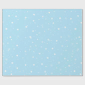 the perfect blue Christmas wrapping paper Cadeaupapier (Vlak)