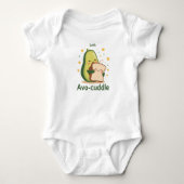 The Perfect Cuddle with Avocado and Toast Romper (Voorkant)