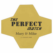 The PERFECT Match M Gold Style Couple Voetbal (Enkel)