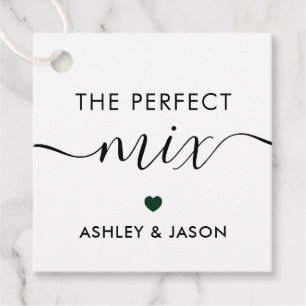 The Perfect Mix Kruiden of Trail Mix Forest Groen Bedankjes Labels