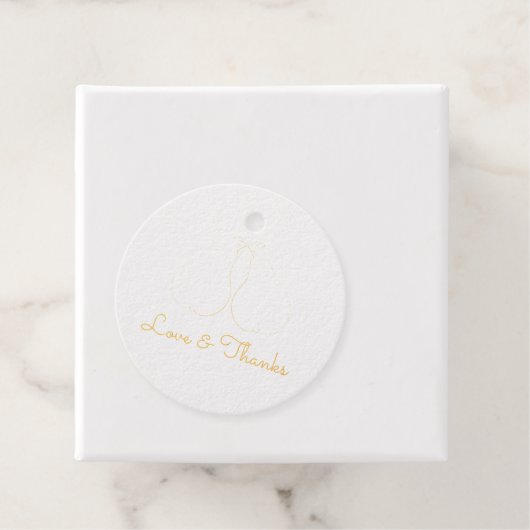 The Perfect Pear - Love&Bedankt Bedankjes Labels (Met doos)