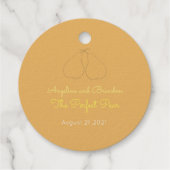 The Perfect Pear - Love&Bedankt Bedankjes Labels (Achterkant)