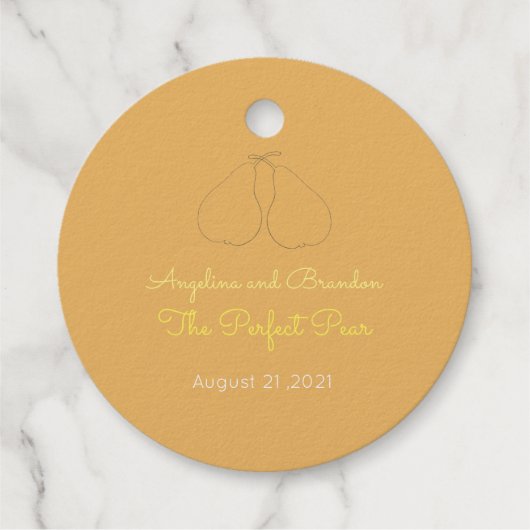 The Perfect Pear - Love&Bedankt Bedankjes Labels (Achterkant)