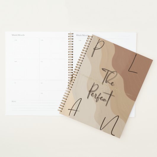 The Perfect Plan • Neutral Aesthetic Planner  (Display)