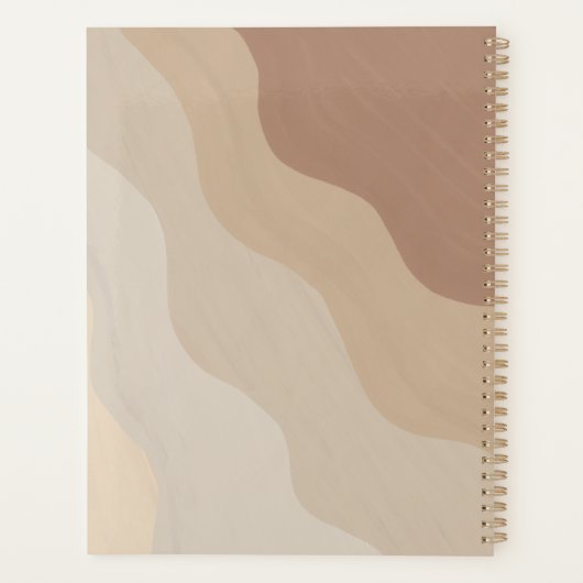 The Perfect Plan • Neutral Aesthetic Planner  (Achterkant)