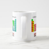 The Periodic Table Grote Koffiekop (Achterkant)