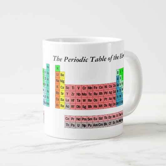The Periodic Table Grote Koffiekop (Voorkant rechts)