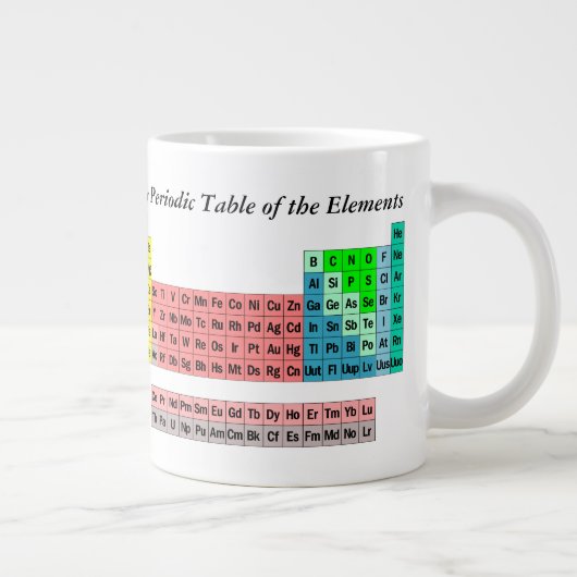 The Periodic Table Grote Koffiekop (Rechts)